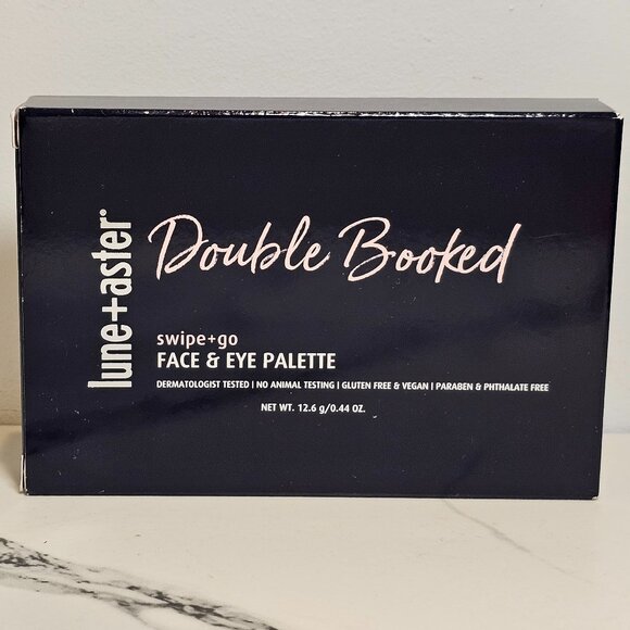 Lune+Aster  Double Booked swipe + go Face & Eye Palette - Picture 2 of 5